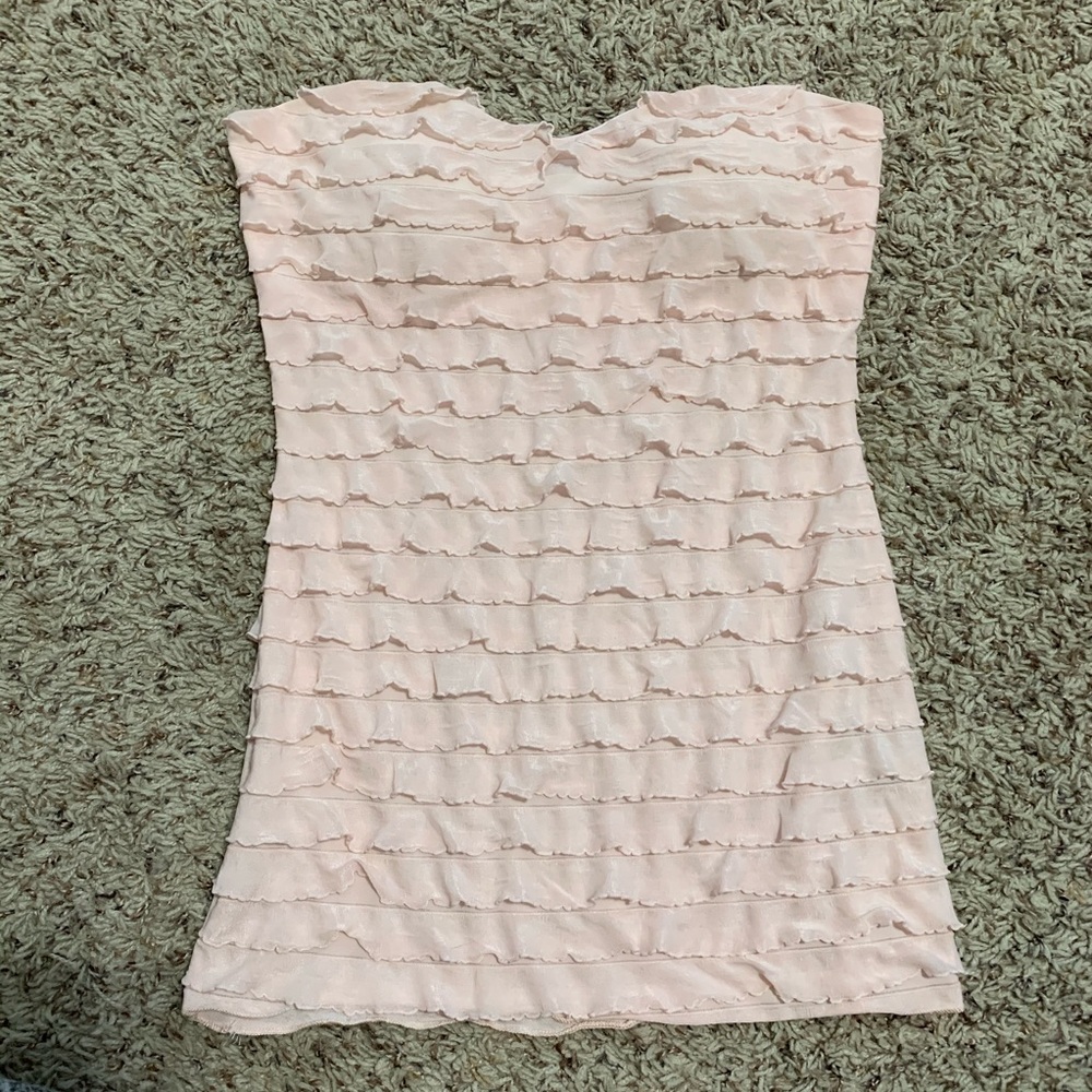 NWOT Charlotte Russe blush pink tube top